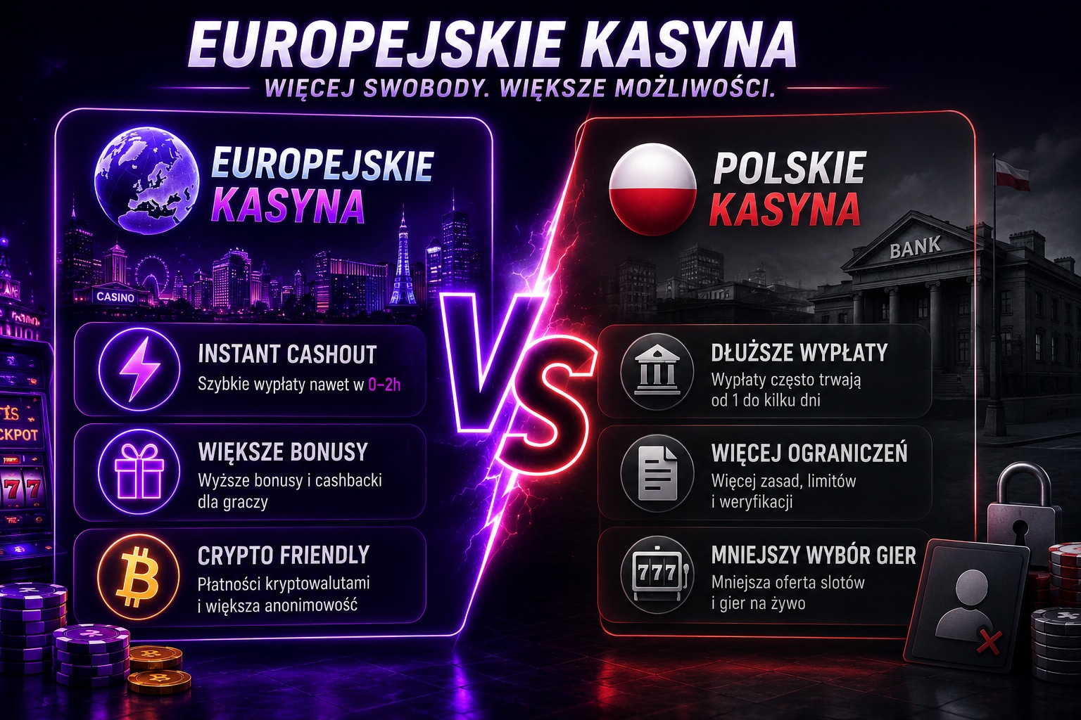 Europejskie Kasyna Online