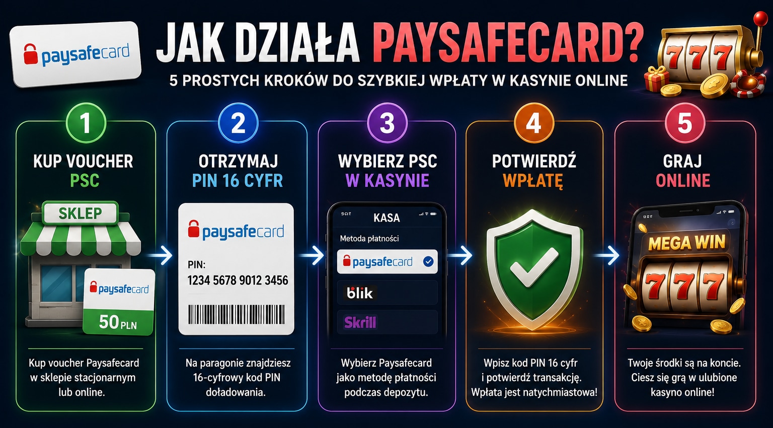 Kasyno Paysafecard