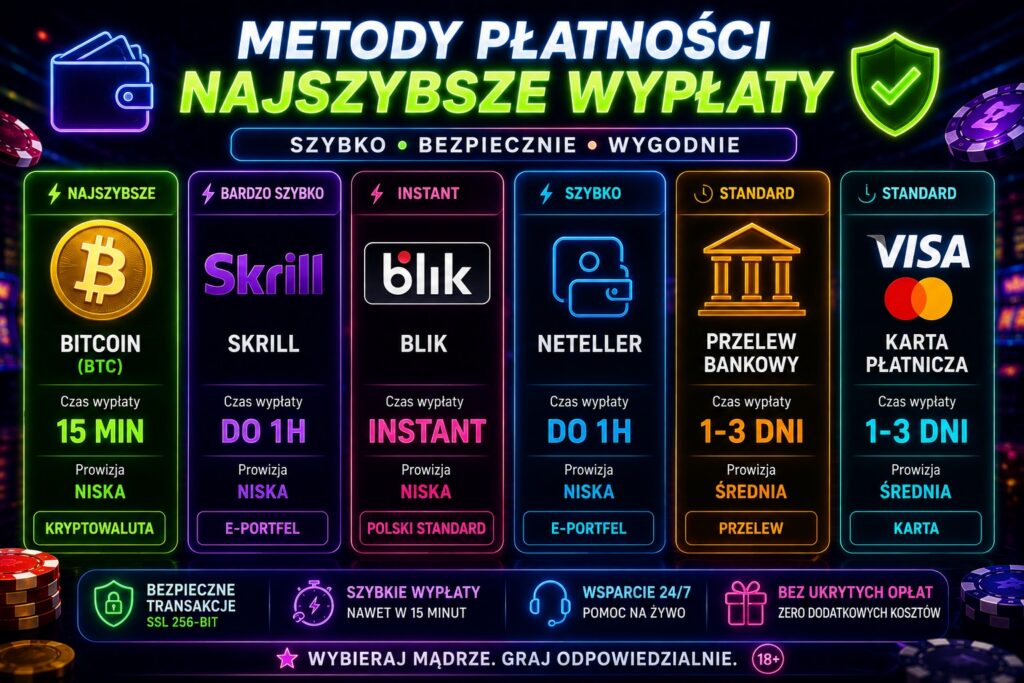 Najbardziej Wypłacalne Kasyna Internetowe w Polsce